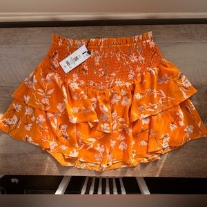 Dynamite Flowy Floral Skirt